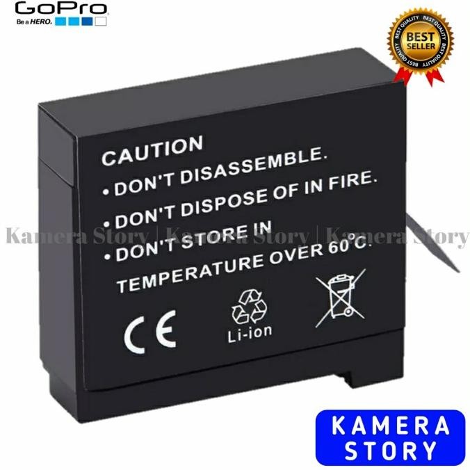 Baterai Cadangan Gopro Hero 4 Black / Battery Gopro Hero 4 Silver