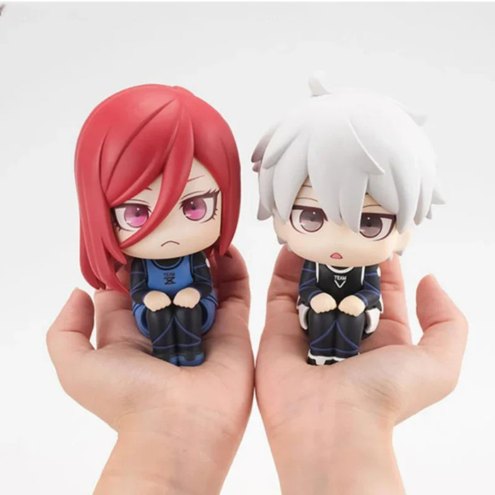 Terlaris Blue Lock Isagi Nagi Bachira Chigiri Lookup / Rukkapu Action Figure