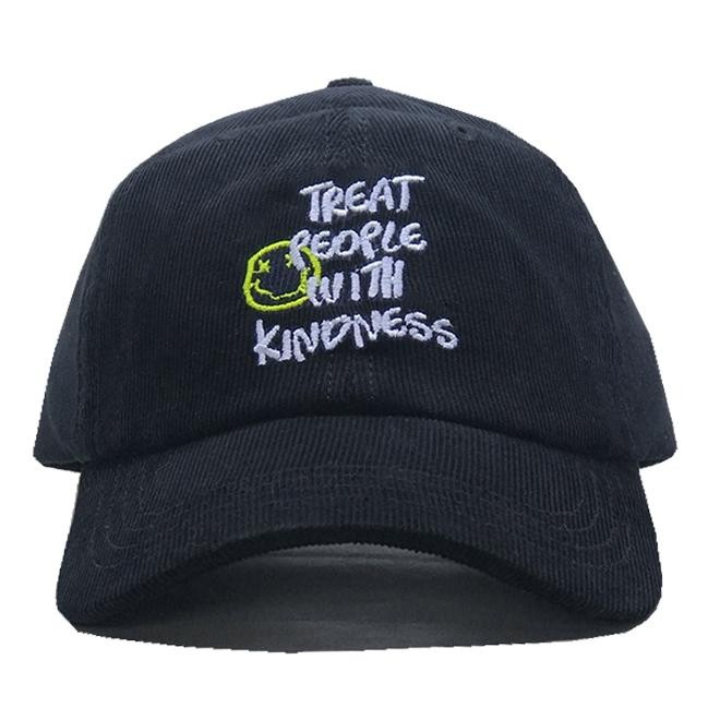 Paranoid Polocap Corduroy Topi Baeball Cap Pria