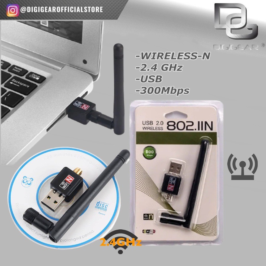 Ub Wifi 600 Mbp Wirele Adapter Antenna Angap Wifi