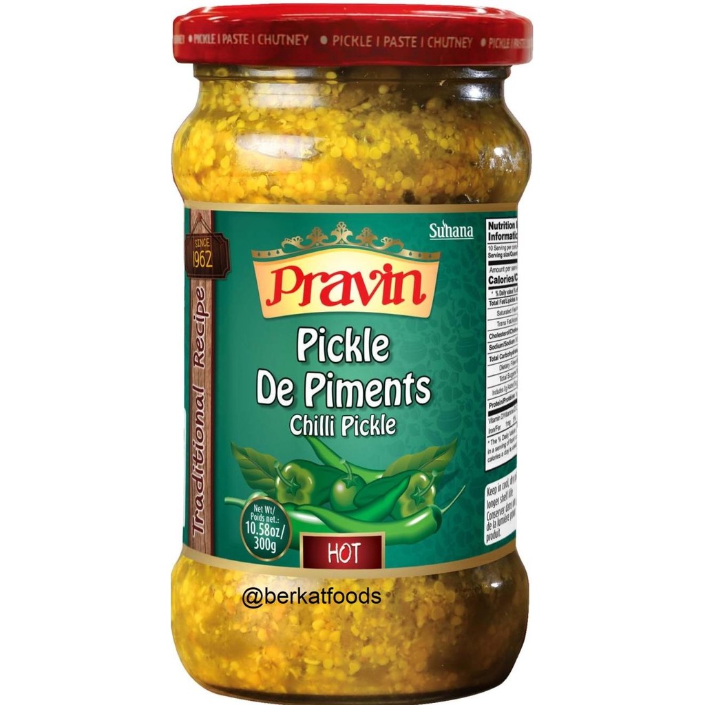 

><><><] Green Chilli Pickle Pravin by Suhana / Acar Cabai Hijau India / Mirch Mirchi Pickles