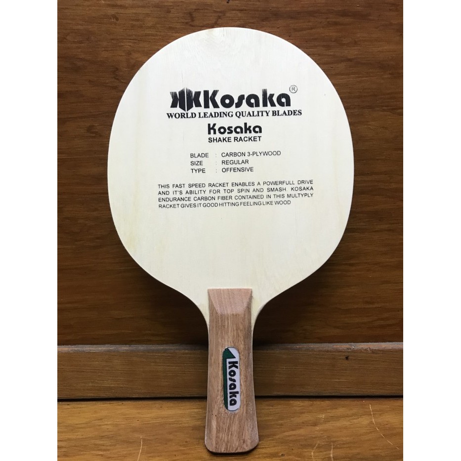 Kayu Bet Tenis Meja Pingpong Blade Pingpong Carbon Kosaka Original