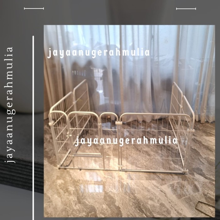 TERMURAH - kandang pagar pager anjing hewan besi pagar anjing diy smart fence cage dog cage kandang
