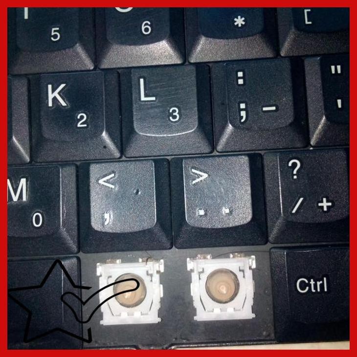 [BJY] TUTS TOMBOL KEYBOARD LAPTOP LENOVO T420