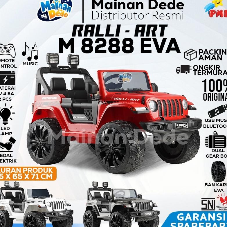 Mainan Mobil Ai Ana Pmb 8288 Jeep Rubicon Off Road Remote M8288 M8288