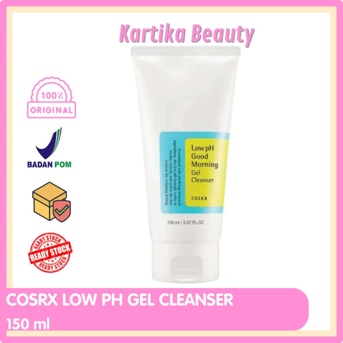 CUCI GUDANG [BPOM] COSRX LOW PH GOOD MORNING GEL CLEANSER - PEMBERSIH WAJAH SABUN CUCI MUKA KULIT