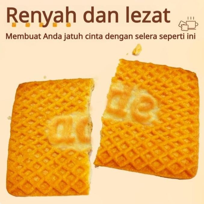 

New Iskuit Susu Pekat Ekstra 30 Pcs Biskuit Sarapan Bergizi, Kue, Makanan Ringan, Biskuit Wafer Pengiriman Cepat