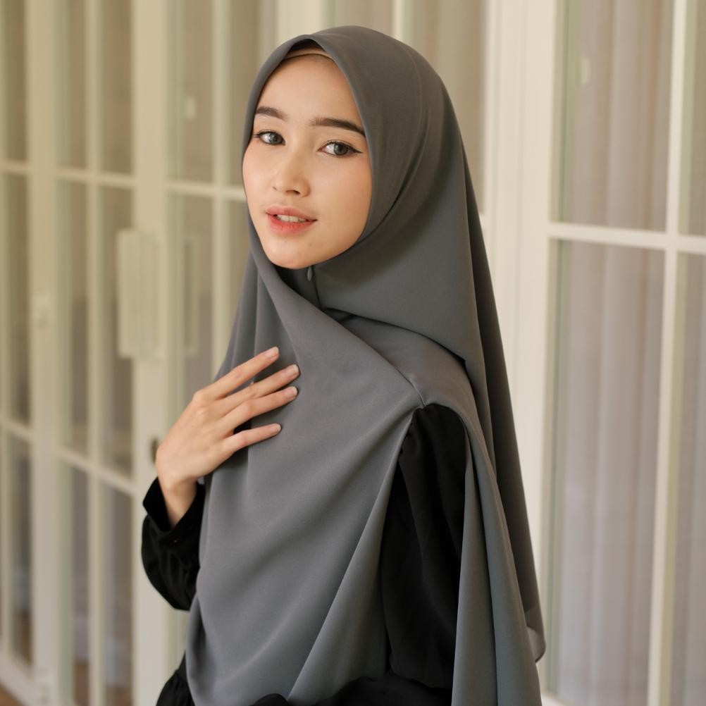 fh-46 G.N.A.ID - Jennaira Khimar Zipper Versi KE 3 (130*130) Terlaris
