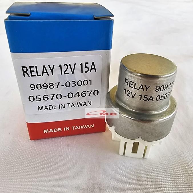 Relay Fuse Box Cooling Fan Pendingin Radiator Toyota Kijang 5K Grand Kf52 Corolla Twincam Great Ae80