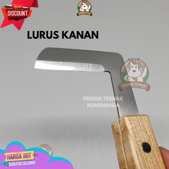 DISKON PISAU POTONG KUKU SAPI KOMPLIT - ALAT POTONG KUKU SAPI - RENNET HOOF TRIMMER