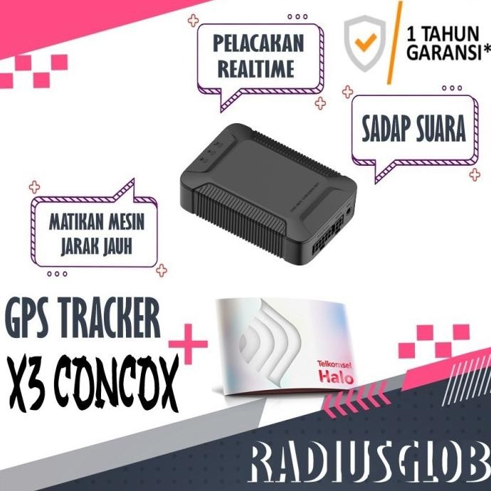 GPS TRACKER GT06N + KARTU HALLO