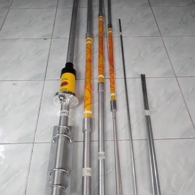 Antena G9 VHF 2 Meter Band Lilitan Perak Dengan Pashing Fiber