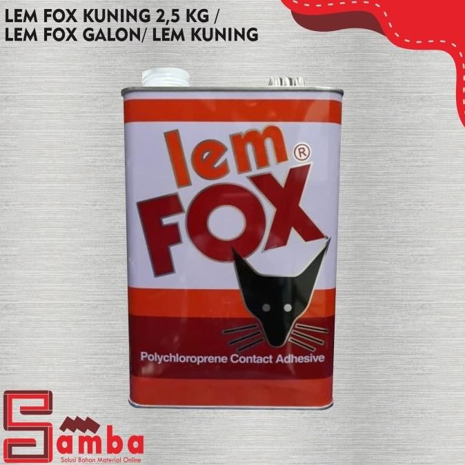 

LEM FOX KUNING 2,5 KG / LEM FOX GALON/ LEM KUNING
