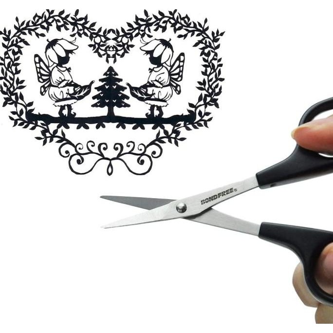 

Terlaris Canary Gunting Kecil Small Scissors Fluorinecorted Dsb-100 (100Mm) Ready Stok