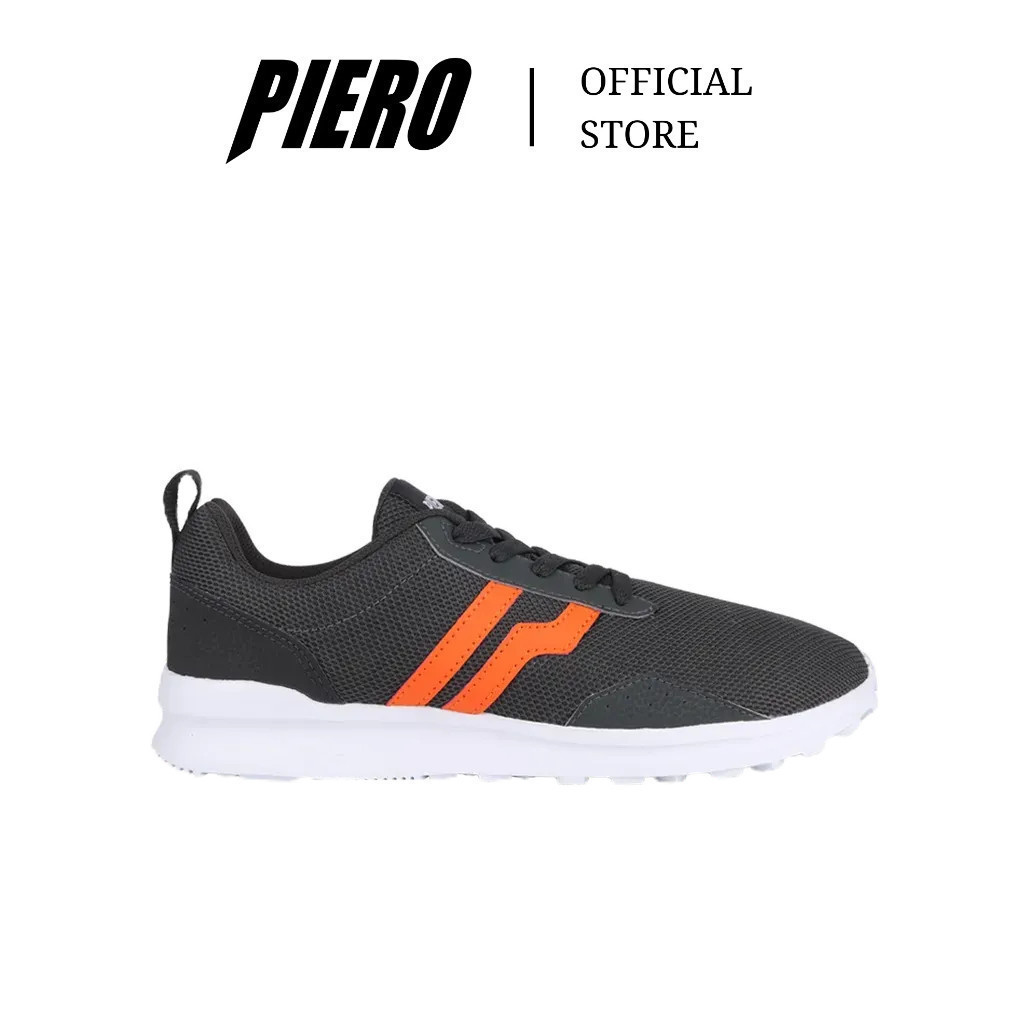 PIERO SEPATU SNEAKERS PRIA FLOW B CLOVER GREEN RAVEN WHITE P20790