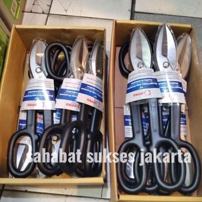 

Terlaris Lippro Gunting Seng Plat Baja Besi 10 Inch 12 Inch ( 1 Pcs Gunting Lipro ) Ready Stok