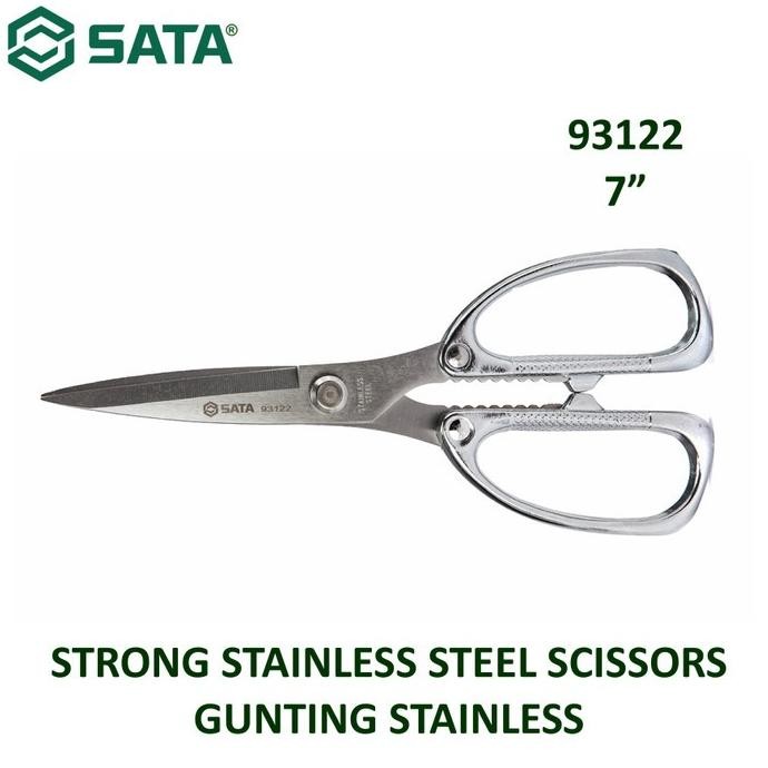 

Terlaris Gunting Stainless 93122 - Strong Stainless Steel Scissors Sata Ready Stok