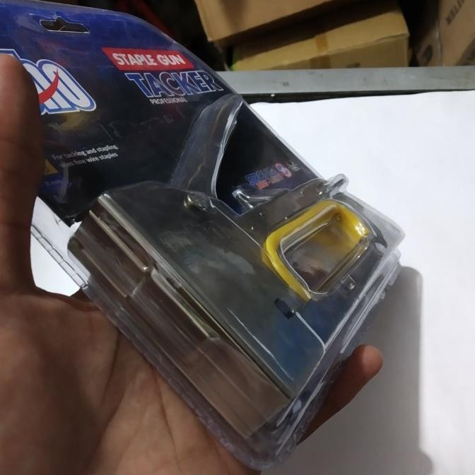 

Terlaris Staple Gun Tacker 8 Mm Toho Staples Besar Alat Dekorasi Alat Jok Motor Ready Stok