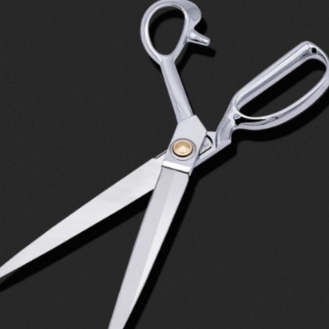 

Terlaris Gunting Kain Baju Stainless Besar Silver 11 Inch Ready Stok