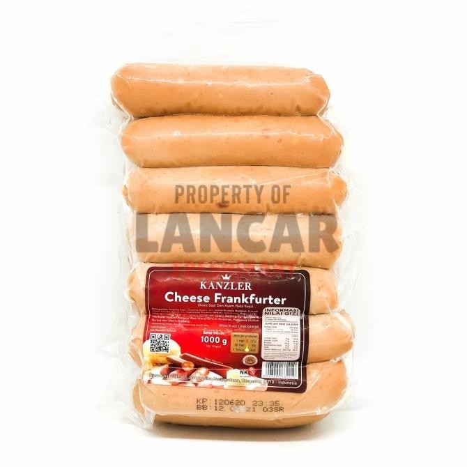 

READY KANZLER SOSIS CHEESE FRANKFURTER / SOSIS SAPI & AYAM RASA KEJU 1KG