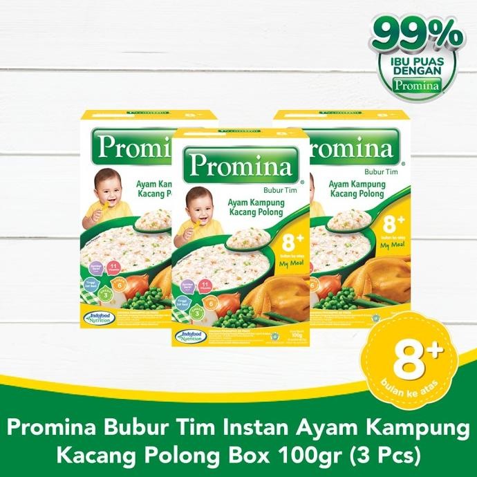 

READY 3 PCS - PROMINA BTI AYAM KAMPUNG KACANG POLONG BOX