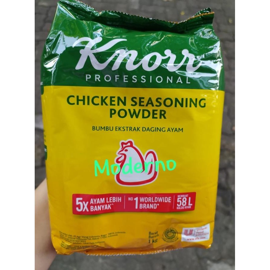 

READY KNORR CHICKEN SEASONING POWDER REFILL / KALDU AYAM 1KG