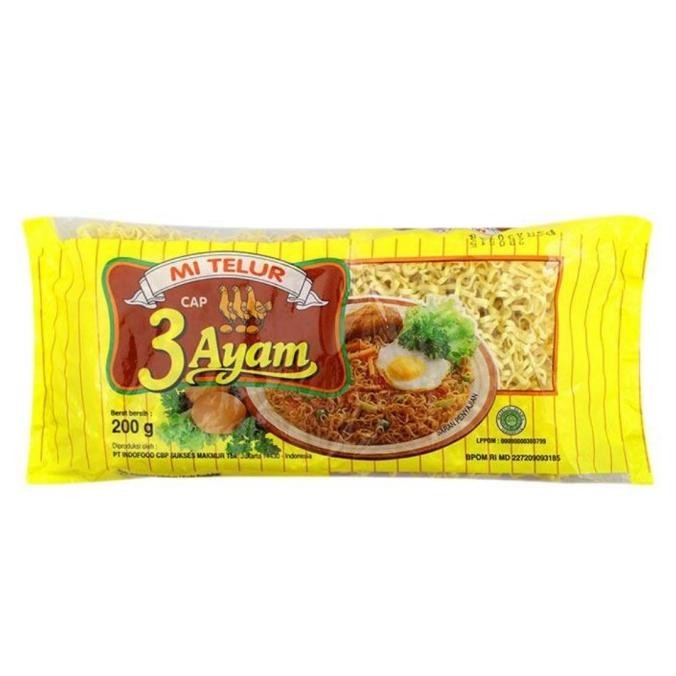 

READY CAP 3 AYAM MIE TELOR 1DUS ISI 20PCS