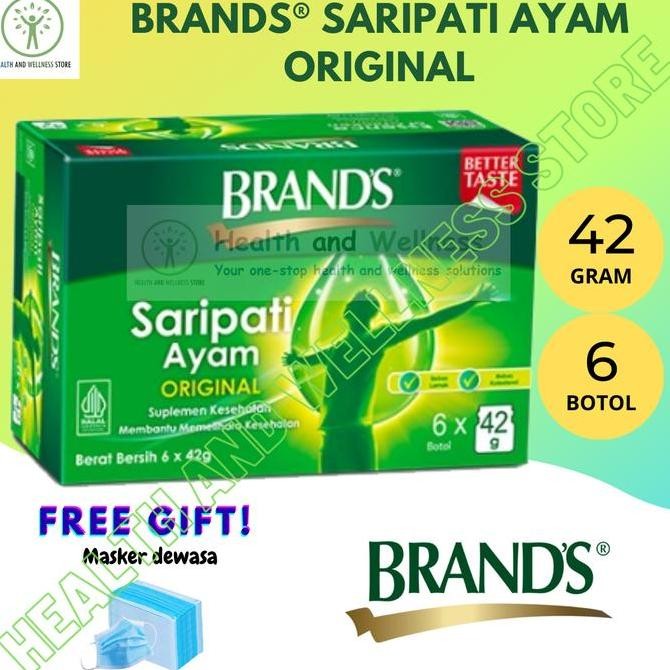 

READY BRANDS ESSENCE OF CHICKEN SARIPATI AYAM ORIGINAL 42 GRAM 6 BOTOL