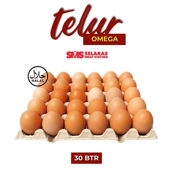 

READY TELUR AYAM OMEGA FRESH 30 BUTIR TANGERANG