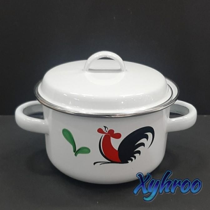 

READY PANCI ENAMEL 16CM AYAM JAGO 2