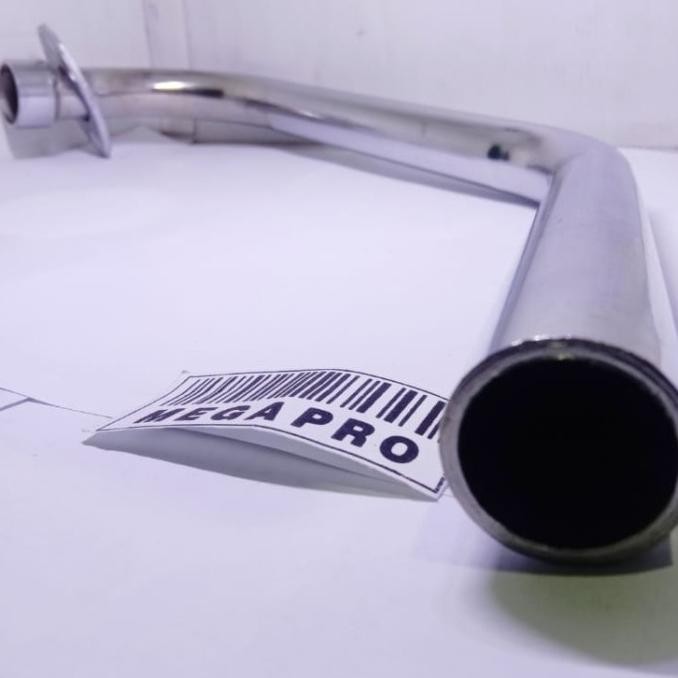 Ori - Honda Mega Pro/Tiger/GL Pro Neotech Leher Knalpot Sambungan Chrome