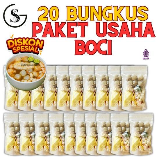 

MURAH PAKET 20 BUNGKUS BASO ACI ORI GUDANGSNACKTGR PAKET USAHA MAKANAN INSTAN KALDU PEDAS