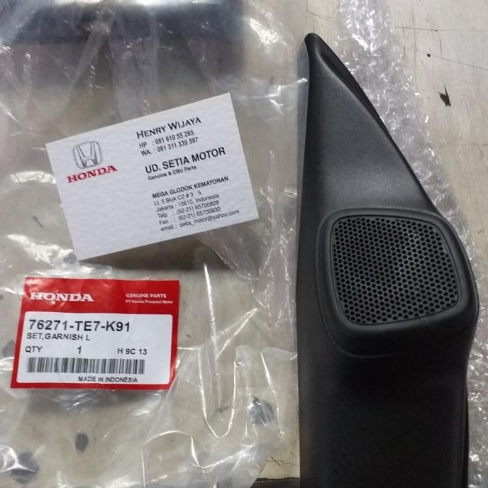 Ori - Tweeter speaker / dudukan cover / housing Honda Mobilio, BRV, Brio RS
