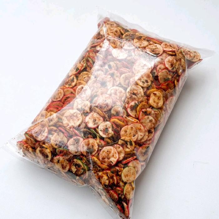 

PRODUK TERBATAS KRUPUK SEBRING BAWANG 1KG PEDAS JERUK Food Snack