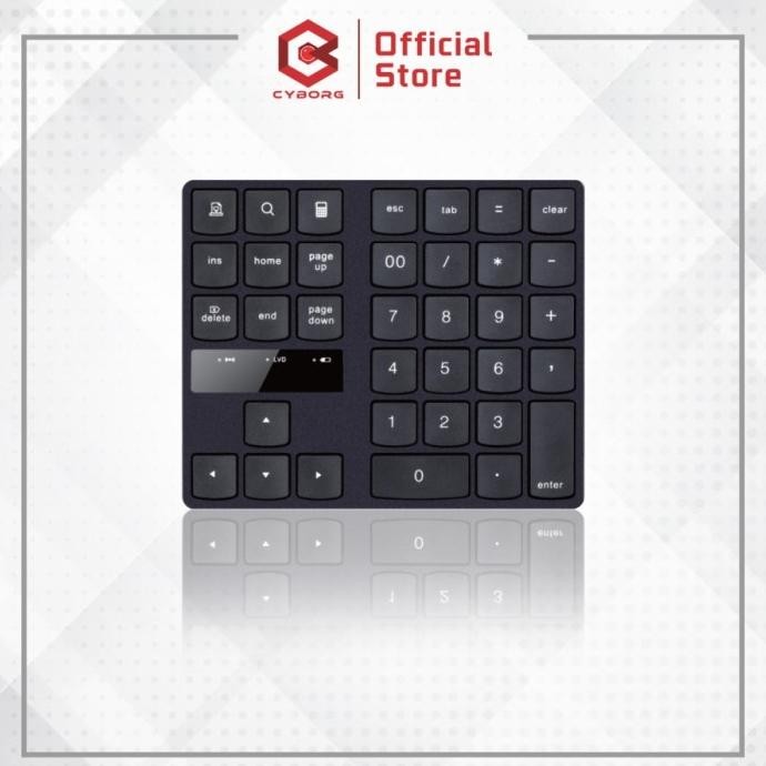 

CO CYBORG Numeric Keypad NP-020 with Display 2in1 Calculator Numpad NP020