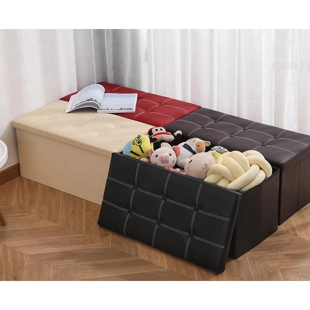 Sofa Laci Penyimpanan Sofa Box Storage / Box Penyimpanan Mainan / Sofa Box Minimalis Penyimpanan Rum
