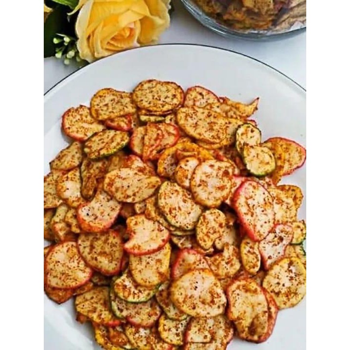 

TERBARU Kerupuk Seblak Kering Daun Jeruk 1 KG Gurih Pedas Bantat - Food Food