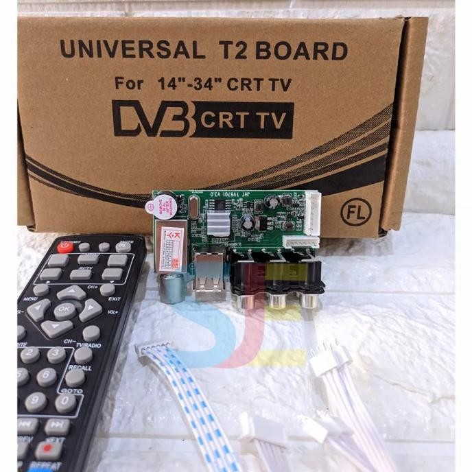 CO TUNER Digital DVBT2 universal KiT utk TV TABUNG 14-34" /LCDLED 15-100
