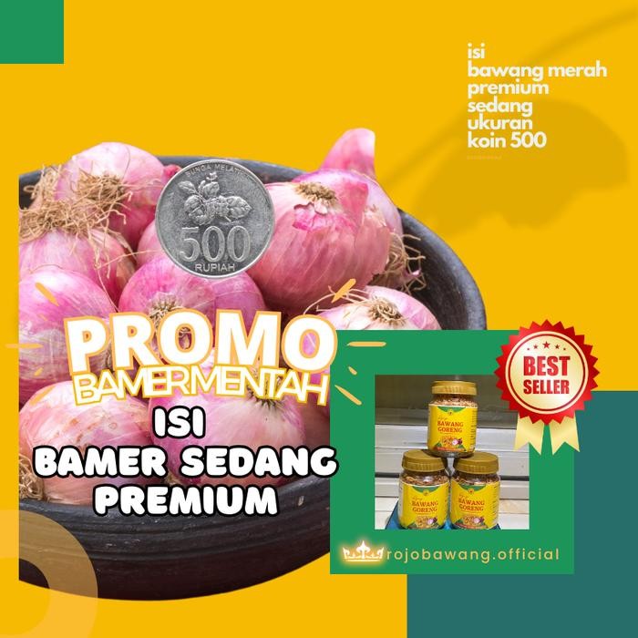 

BERMUTU BAWANG GORENG KEDIRI SEDANG UKURAN KOIN LIMARATUS 1KG Food Pedas Kering Makanan