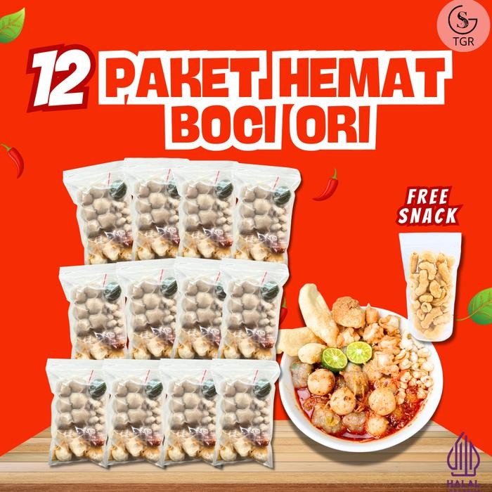 

MURAH 12 Baso Aci Paket FREE SNACK Usaha Hotpot Instan Kaldu Food Kuah Pedas Makanan