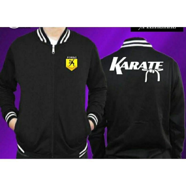Jaket Baseball Karate Forki Terbaru Keren
