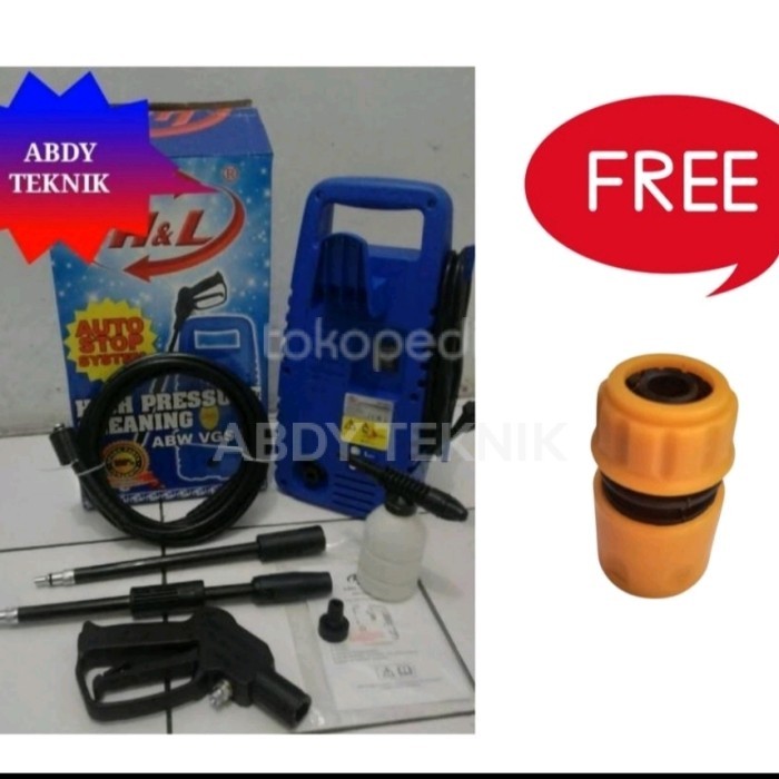 Alat mesin steam cuci motor &amp; mobil Jet Cleaner ABW VGS 70