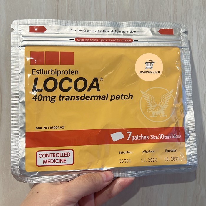 Koyo Locoa Asli 100% Isi 7Patches Besar