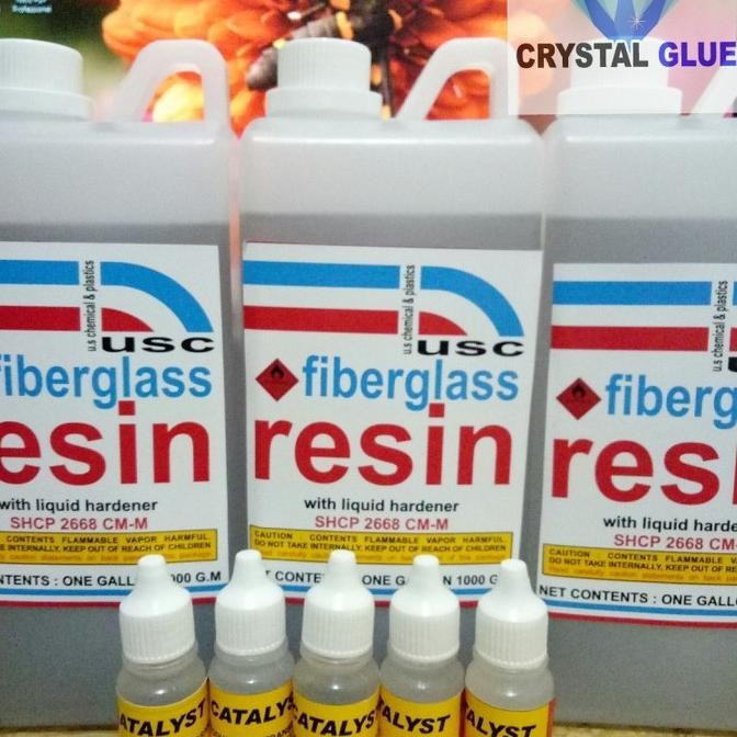 Resin / Lem Resin / Resin Bening / Cairan Bening Plakat Original