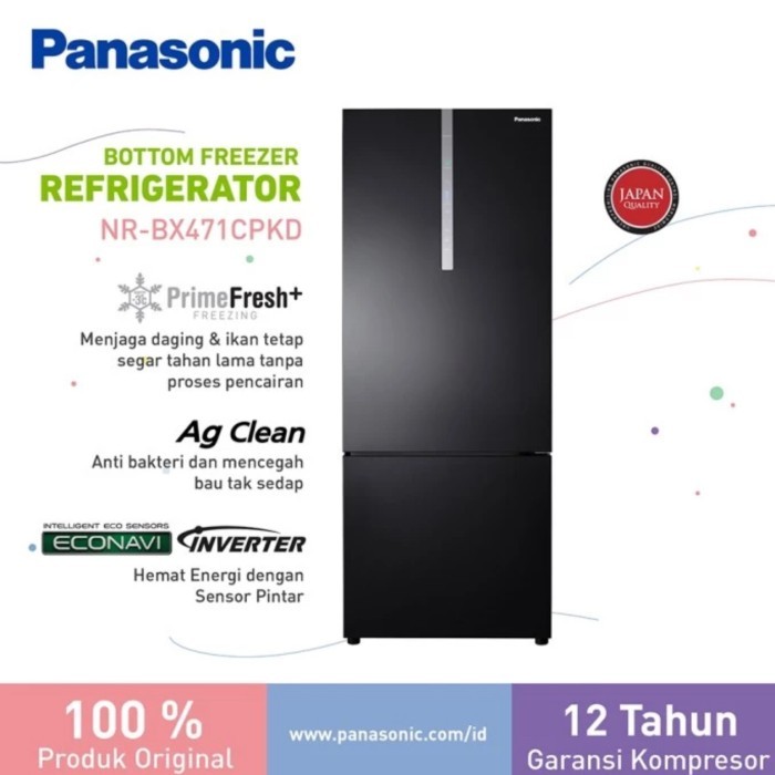 LEMARI ES PANASONIC NR-BX471CPKD