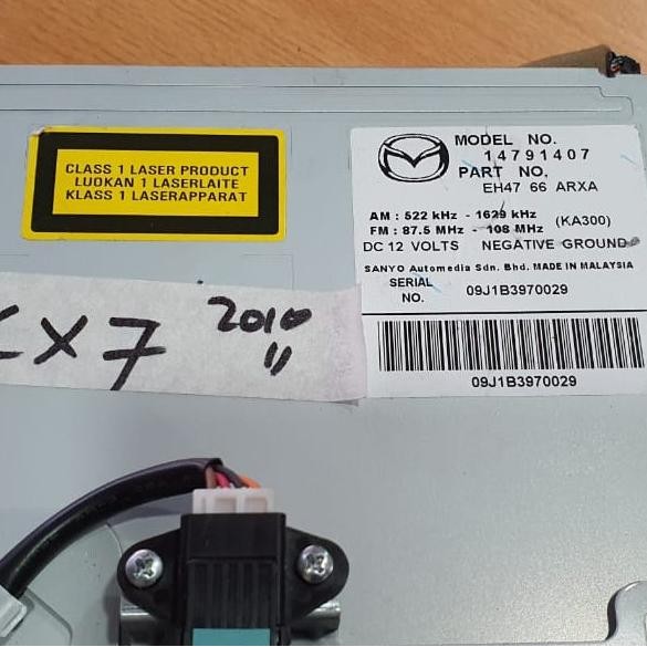 Spesial Head Unit Tape Mazda Cx7