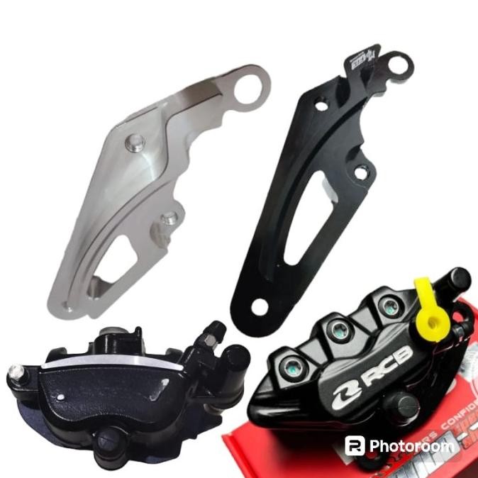 TERBARU - bracket kaliper rcb s1 samurai disc 220mm disc 260mm beat vario scoopy
