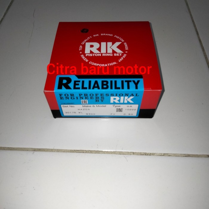 Terbaik Ring Piston Set Ring Piston Seher Ford Ranger Wl 2500Cc Everest 2500Cc