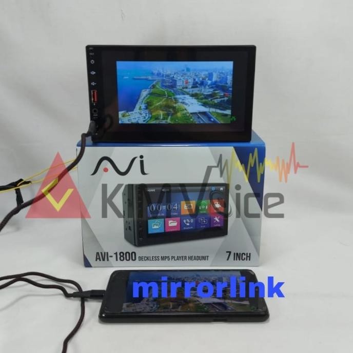 Spesial Head Unit Double Din Dekles Mp5 Avi-1600Dsb Mkii + Kamera Mundur