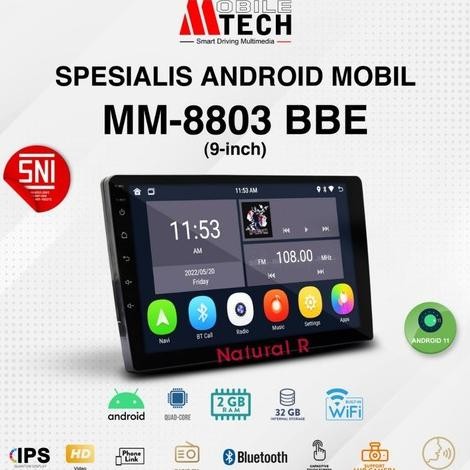Spesial Head Unit Android 9 Inch Mtech Mm-8803 Ram 2Gb 32Gb Voice Command 9Inch Mobil Mm8803 Mm 8803